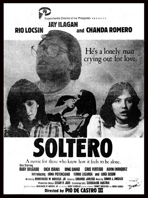 CHANDA ROMERO & RIO LOCSIN : SOLTERO 1984 (NUDITY .